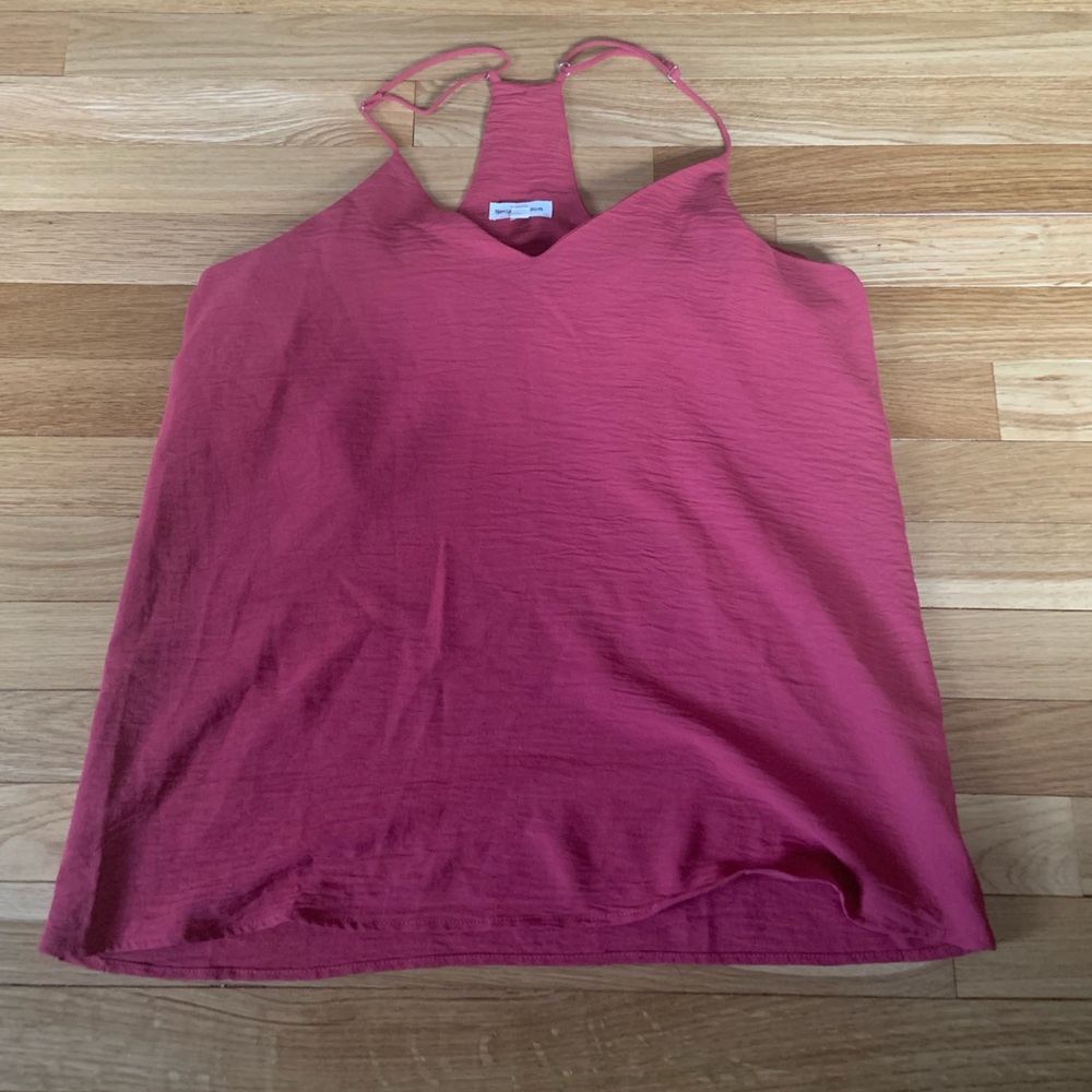 Thin strap tank top